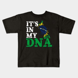 It's in my DNA - Brazil Kids T-Shirt